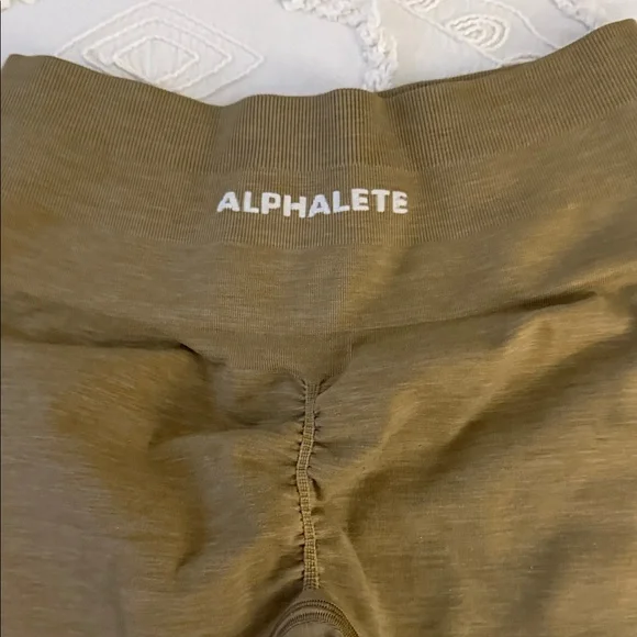 Alphalete Olive Green Leggings - Picture 3 of 5